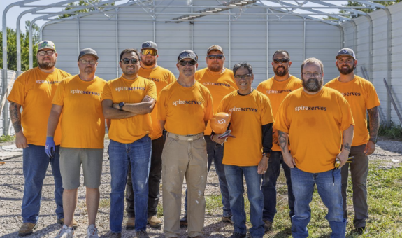 Group photo of volunteers