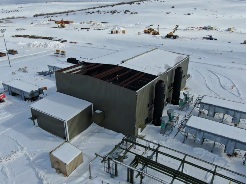 Image of snowy gas facility