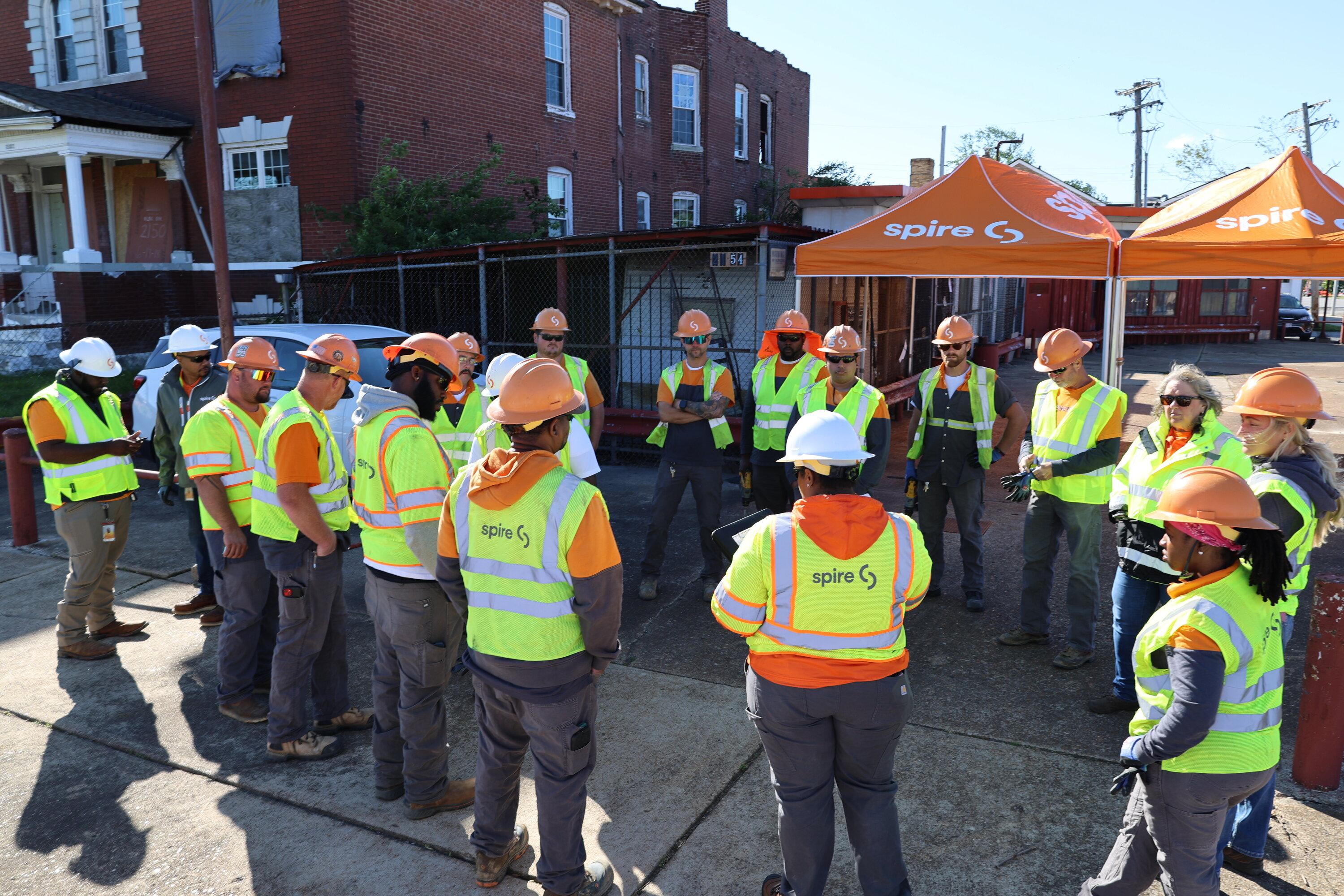 Image of Spire crews