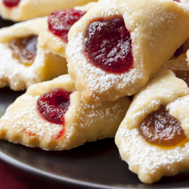Raspberry cream cheese cookies