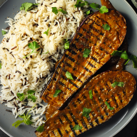 grilled eggplant